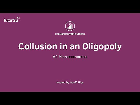 Collusion in an Oligopoly I A Level and IB Economics