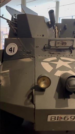 Armored car at the Narvik War Museum