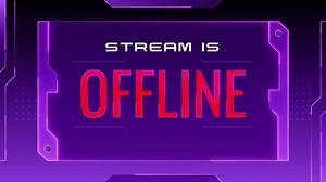 Download Stream is Offline Background Motion Graphic for free