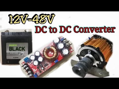 12V DC to 48V DC converter