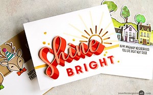 【卡片制作】异形边缘卡片Edge Die Cut Cards