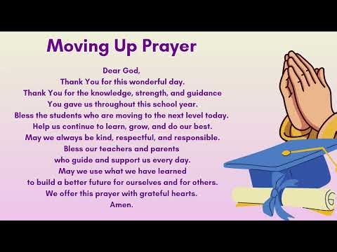 Moving Up Prayer For Students