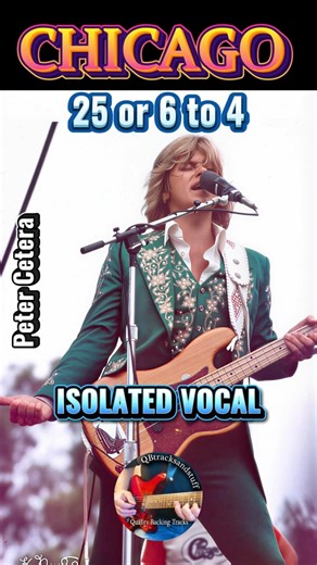 🎤CHICAGO: 25 or 6 to 4 *ISOLATED VOCAL*🔥