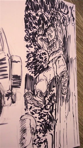 Stealth and Courage #webcomic #webcomics #sketching #storytelling