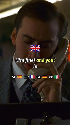 ✨️ How to say "I'm fine, and you?" in SP 🇪🇦 FR 🇨🇵 GE 🇩🇪 IT 🇮🇹