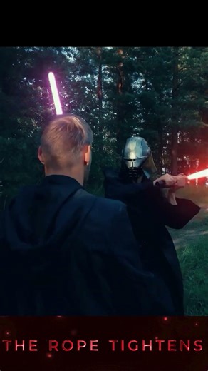 The Rope Tightens Ligtsaber duel #starwars #jedi #sith #maythe4th