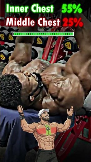 Dumbbell Squeeze Bench Press #shorts #shortvideo #chestworkout