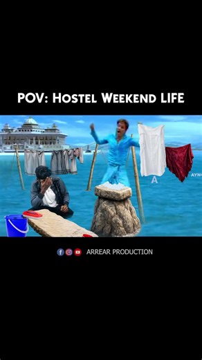 POV: Hostel weekend life with SJ Surya 😂