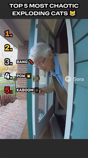 TOP 5 MOST CHAOTIC EXPLODING CATS 😹