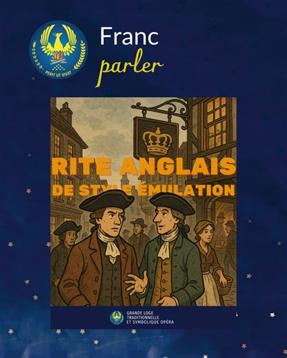 Grande Loge Traditionnelle et Symbolique Opéra on Instagram: "A la découverte des rites de la GLTSO. Le Rite Anglais de Style Emulation trouve son origine dans la franc-maçonnerie opérative, celle des bâtisseurs de cathédrales."