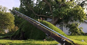 Town of Pendleton closed for storm cleanup from Memorial Day tornado