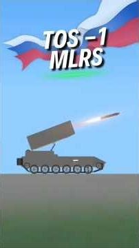 TOS-1 Buratino : Russia’s Devastating Flamethrower System #sfs #spaceflightsimulator #rocket #shorts