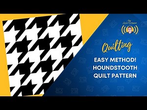EASY BLOCK PATTERN: MAKE A HOUNDSTOOTH QUILT IN A WEEKEND USING 5-INCH CHARM PACKS & STRIP PIECING