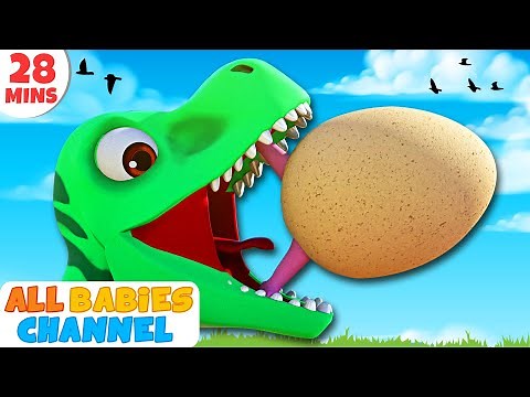 T-Rex Dinosaur 3D Kids Songs by ‪@AllBabiesChannel‬