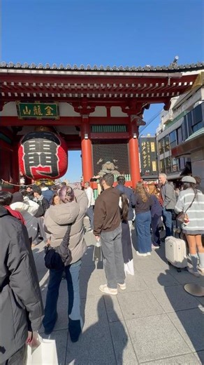 Now【名所】浅草寺《雷門》の今の賑わい Japan Tokyo Asakusa Sensouji