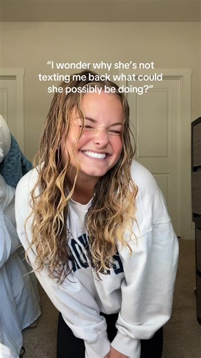 Busy Moments with Wavy Hair: A Fun Perspective