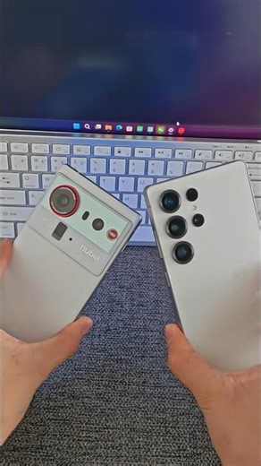 Nubia Z8O Ultra VS Samsung Galaxy S25 Ultra Fingerprint scanner Test 🤯 ☠️