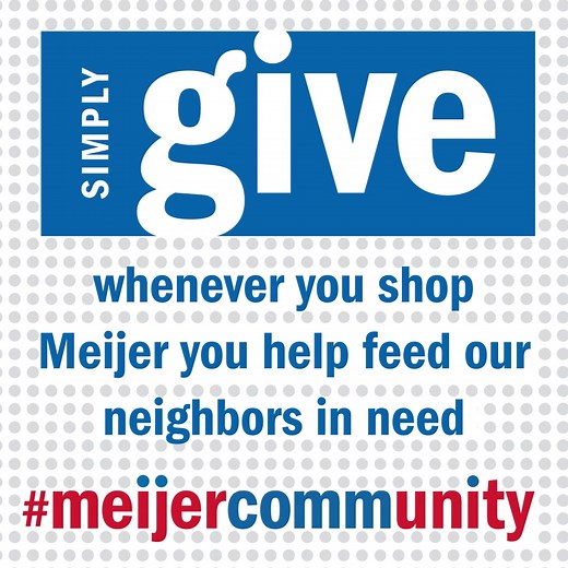 2.1K reactions · 55 shares | Meijer’s Simply Give program provides meals to local food pantries serving families in need. | Meijer | Facebook