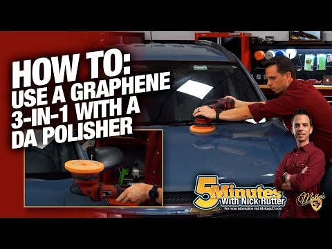 How To Use a Graphene 3-in-1 With a DA Polisher