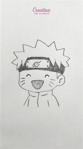 Cute Naruto Uzumaki Chibi Drawing ✏️💛