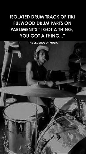 The Legends Of Music on Instagram: "Tiki Fulwood’s isolated drum parts on Funkadelic’s “I Got a Thing, You Got a Thing…” Remembering Tiki Fulwood, the original drummer of Funkadelic who passed away #OTD in music history in 1979 #Music #RockNRoll #Funkadelic #TikiFulwood"