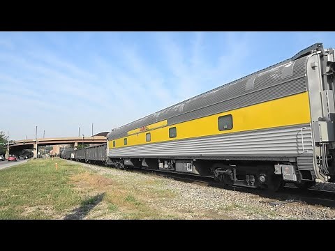 IAIS 517 w/ Loram Passenger Car, Moline, IL 6/1/23