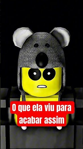 ⚠️ O QUE ELA VIU PARA ACABAR ASSIM??? #roblox #99noitesnafloresta #99nights