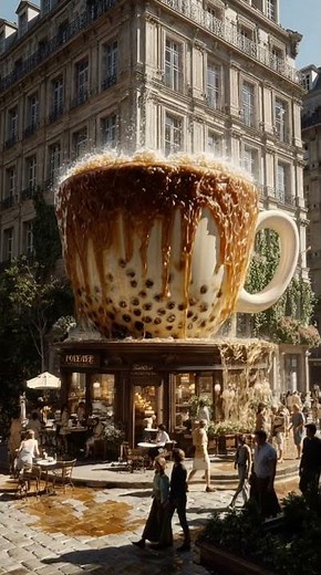 POV: you reach for your coffee and realize you’re in a city where every drink transforms 1️⃣