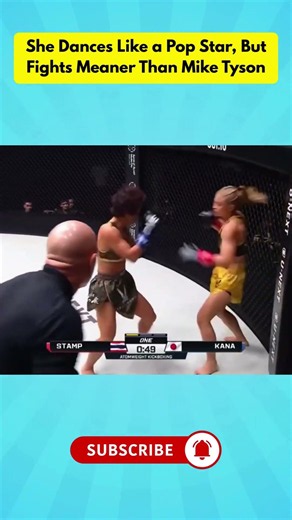 Don't Let the Dancing Fool You... She's a Monster in the Ring