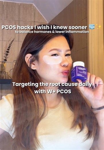 This one’s for our PCOS girlies ❤️ Because regulation, routine and consistency matters. #ItsAllGood