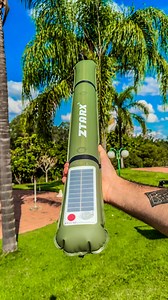 Testing an inflatable solar powered lamp! 😲☀️ | I am Barone