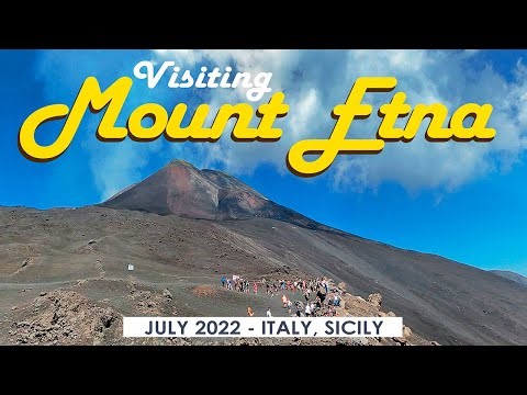 Sicily Walk: Mount Etna, July 2022, Italy [4K]