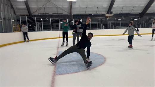Trying the V Slide on Ice for the First Time — Hilarious & Challenging!