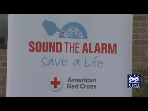 Springfield Fire Department, Red Cross installing fire alarms