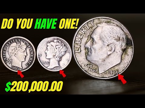 U.S. Old Dimes Worth MILLIONS – Rare & Valuable Coins You Should Be Looking For!
