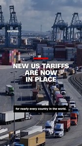 A new wave of tariffs on exports to the US have come into effect. CNN's Marc Stewart explains the latest and what they mean for US consumers. https://cnn.it/4oryTgD | CNN International