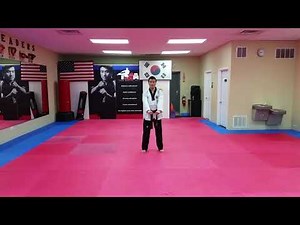 Taekwondo - Taegeuk Chil Jang (High-Red Belt) Form