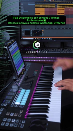 iPad Disponibles con más de 2000 Samples y más de 100 Ritmos Profesionales, a un Precio de Oferta!✅ 🛵 Envío gratis a todo el país! ✅ Pago contra entrega (Pagas al recibir tu iPad) ✅ WhatsApp al: 31192782 Contamos con librerías de: ✅Yamaha PSR 550 ✅Korg Triton Studio ✅Korg N364 ✅Korg 01W ✅Korg M1 ✅Korg D50 ✅Pianos para centro, pianos de adoración y Worship Pads. ✅Instrumentos Reales ✅Sonidos de Jacobo Reynoso, Banda Transfiguración, etc. ✅Korg PA1000 ✅Korg PA700 ✅Yamaha PSR900 ✅Korg Kronos ✅Korg