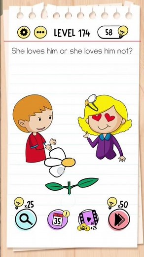 Brain test level 174 solution