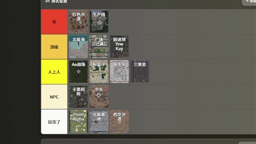 从夯到拉 评价CTS所有目前已使用地图