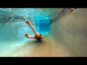 Playing and Swimming with my Family in the Swimming Pool