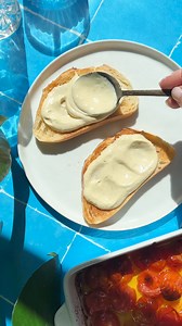 This creamy whipped tofu makes the perfect vegan dip. 🌱✨ | Live Eat Learn