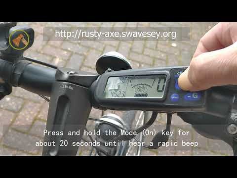 How To Reset Battery Indicator for BionX G1 ebike controller
