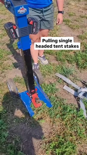 Setting up just got easier. The Freedom Stake Puller was built for tent crews who do it all — fast setups, tight deadlines, and small teams. No more struggling with heavy equipment or waiting on extra hands. This compact, battery-powered puller lets one person handle the job with ease. Lightweight. Powerful. Reliable. Perfect for small crews that still do big work. #FreedomStakePuller #TentCrew #TentPros #EventSetup #TentLife #EventCrew #TentInstallers #RentalPros #TentTools #OutdoorEvents #Even