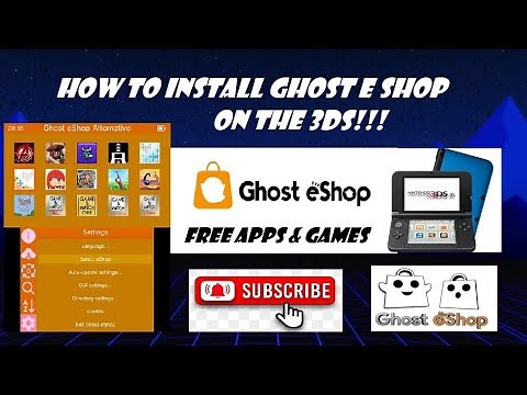 How to Install the Ghost e shop for the Nintendo 3DS!