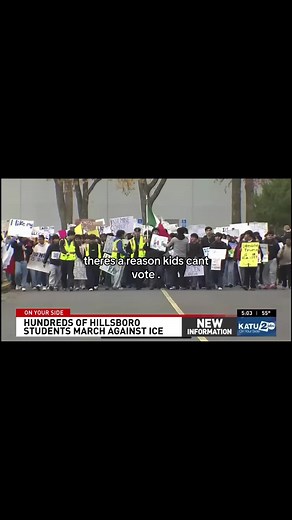 ICE Protest: Students Confront Authorities
