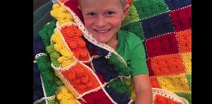 CROCHET LEGO BLANKET....this is so cute!! Know anyone that would love this? Find it HERE ➡️ https://rstyle.me/n/c5xv7eb5zc7 . We may earn a small commission at no extra cost to you from the link above | Kitchen Fun With My 3 Sons