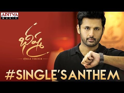 #SinglesAnthem Lyrical | Bheeshma | Nithiin, Rashmika| Venky Kudumula | Mahati Swara Sagar