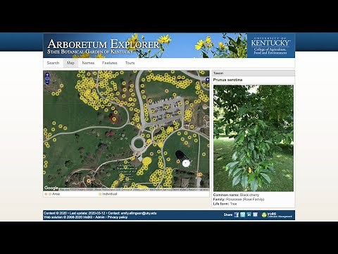 Virtual Tour of the Arboretum State Botanical Garden of Kentucky