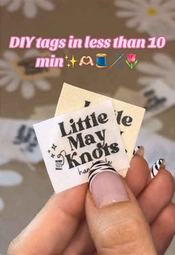 Create Cute Handmade Tags for Your Sewn Items